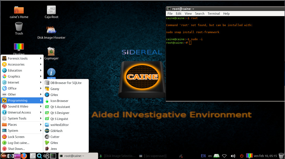 Caine Linux 14 Bootable Live Installer DVD – Grade AAA+ – Same Day Shipping