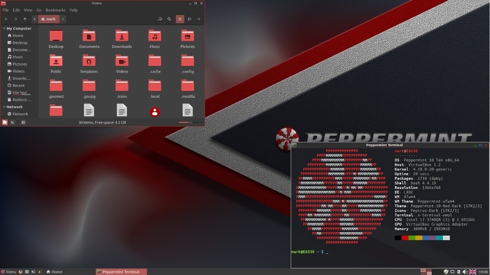 Peppermint OS Flagship Debian 32-Bit Fully Loaded Bootable DVD Linux XFCE