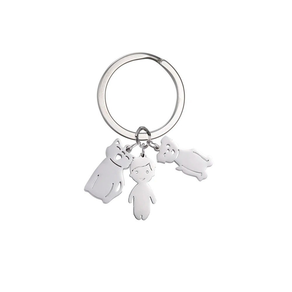 Child Personalized Keychain Gift for Parents