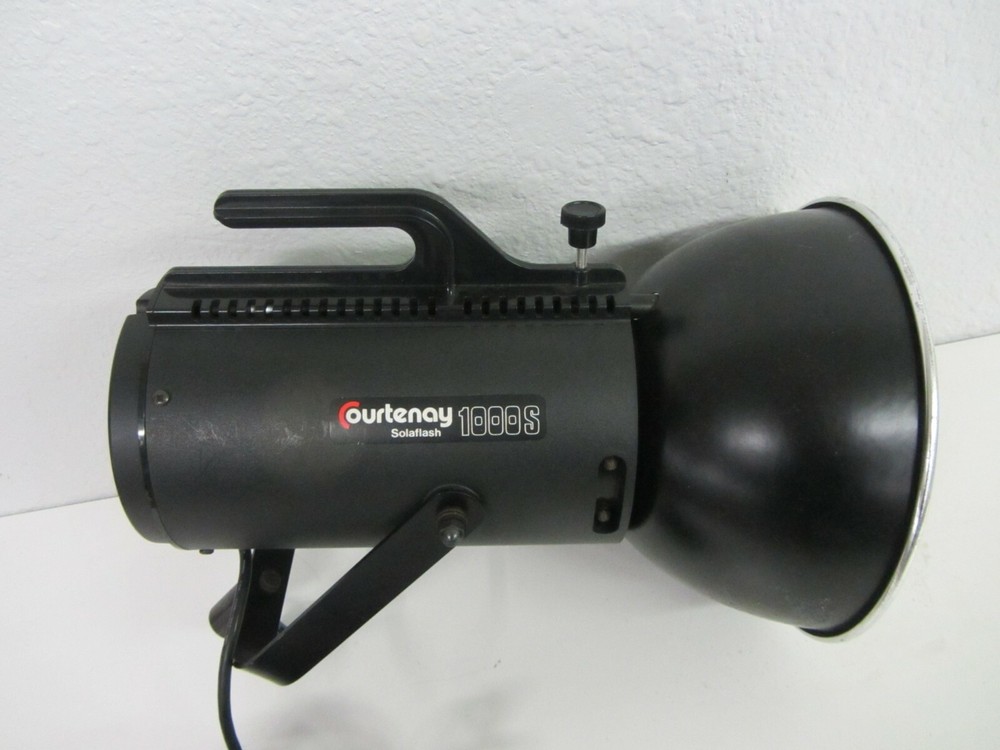 Courtenay Solaflash 1000S Lighting Studio Flash Head - Tested Works