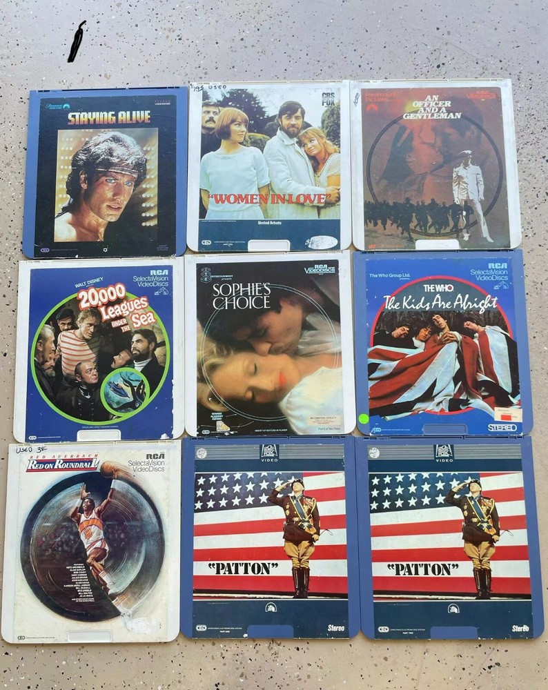 CED Selectavision VideoDisc 11/2 added