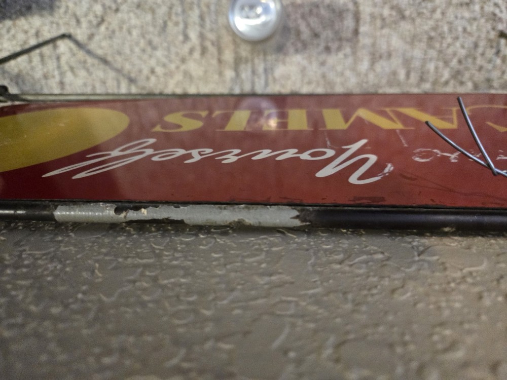 Vintage Camel Cigarette 2 Sided Sign