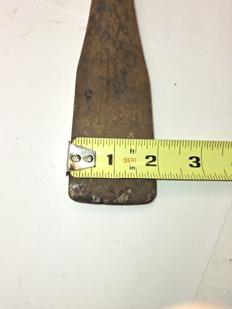 Antique Stanley Atha Timber Framing Chisel 17.5x2 Inch Woodworking Tool