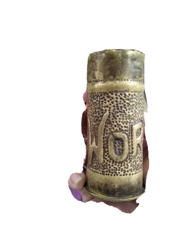 trench art shell casing World War 1