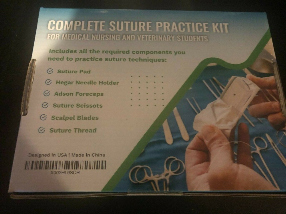 DW Nembco Suture Practice Kit for Medical Students Includes Tool