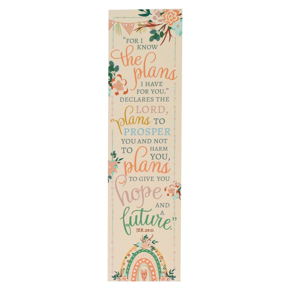 Bookmark Pack Tan I Know the Plans Jer. 29:11