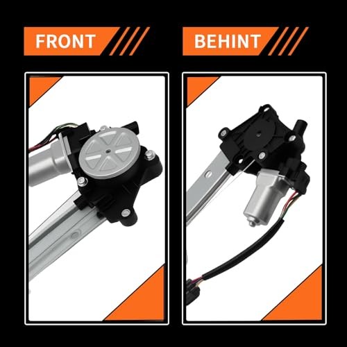 Power Window Regulator W/Motor Front Right Passenger Side Compatible with