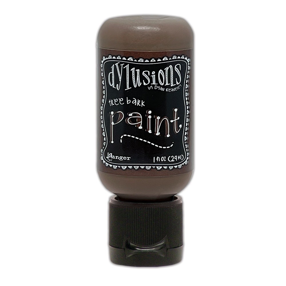 Dylusions Acrylic Paint 1oz-Tree Bark
