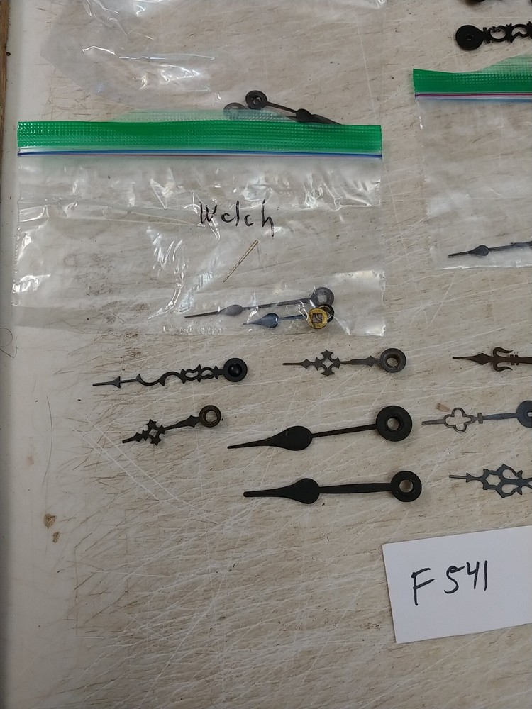 ASSORTED CLOCK HANDS