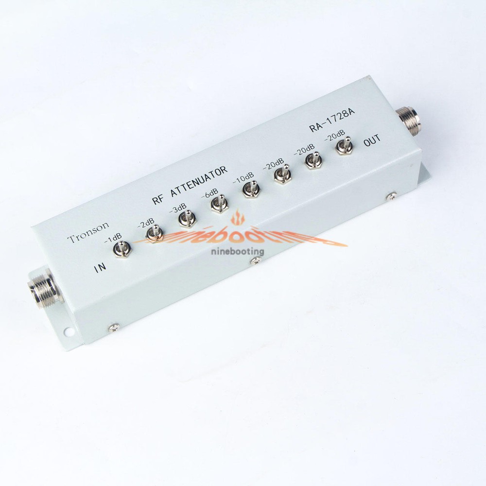 0 - 82DB VARIABLE/ STEP ATTENUATOR 50 OHM FOR HAM RADIO TRANSMITTER NEW