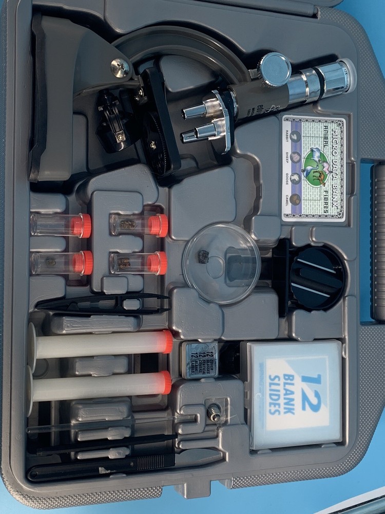 Microscope w/ Projector 3 Function 42x 25x 8x Homeschool Science