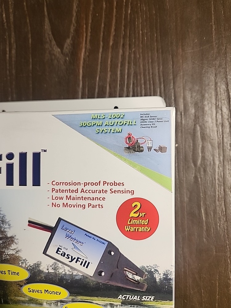EasyFill MLS-1002 Floatless Pond Auto Fill Water Level Sensor System