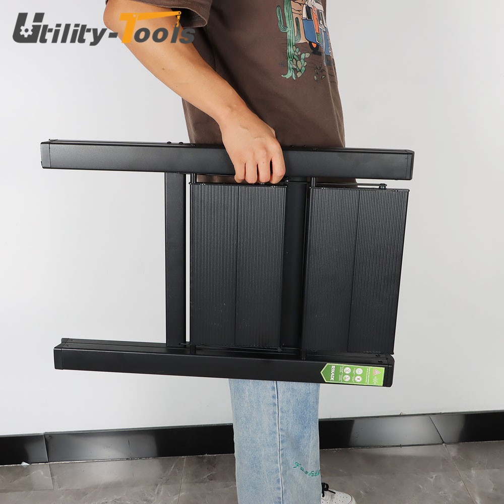 Portable 2 Step Ladder Non-slip Folding Platform Stool 330lbs Load Capacity