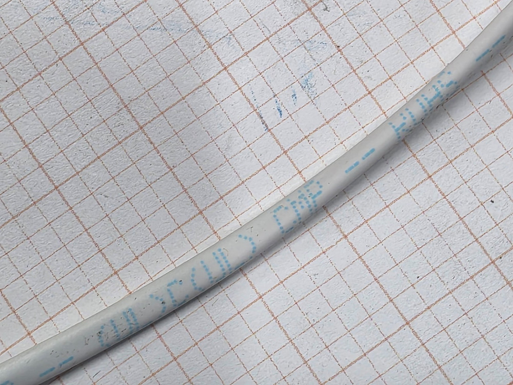 Carol E3512S 16/2C Solid Plenum Fire Alarm/Security Cable Wire FPLP White /100ft