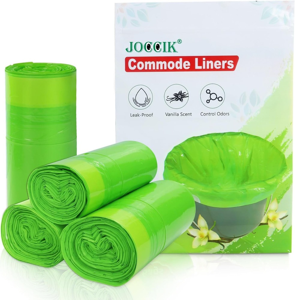 Commode Liners for Bedside Vanilla Scented 100pcs