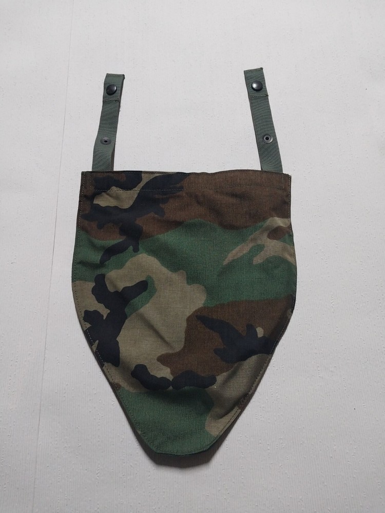 Woodland Camouflage Groin Protector Large  SHELL ONLY