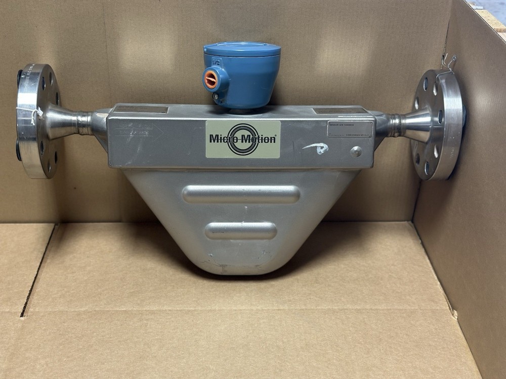 Micro Motion Emerson Mass Flow Sensor Meter Coriolis 2x1” 600 - Make An Offer!