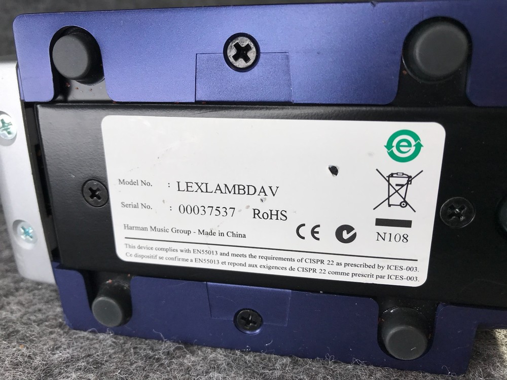 Lexicon LEXLAMBDAV Lambda USB Audio Interface Desktop Recording Studio v 2.0