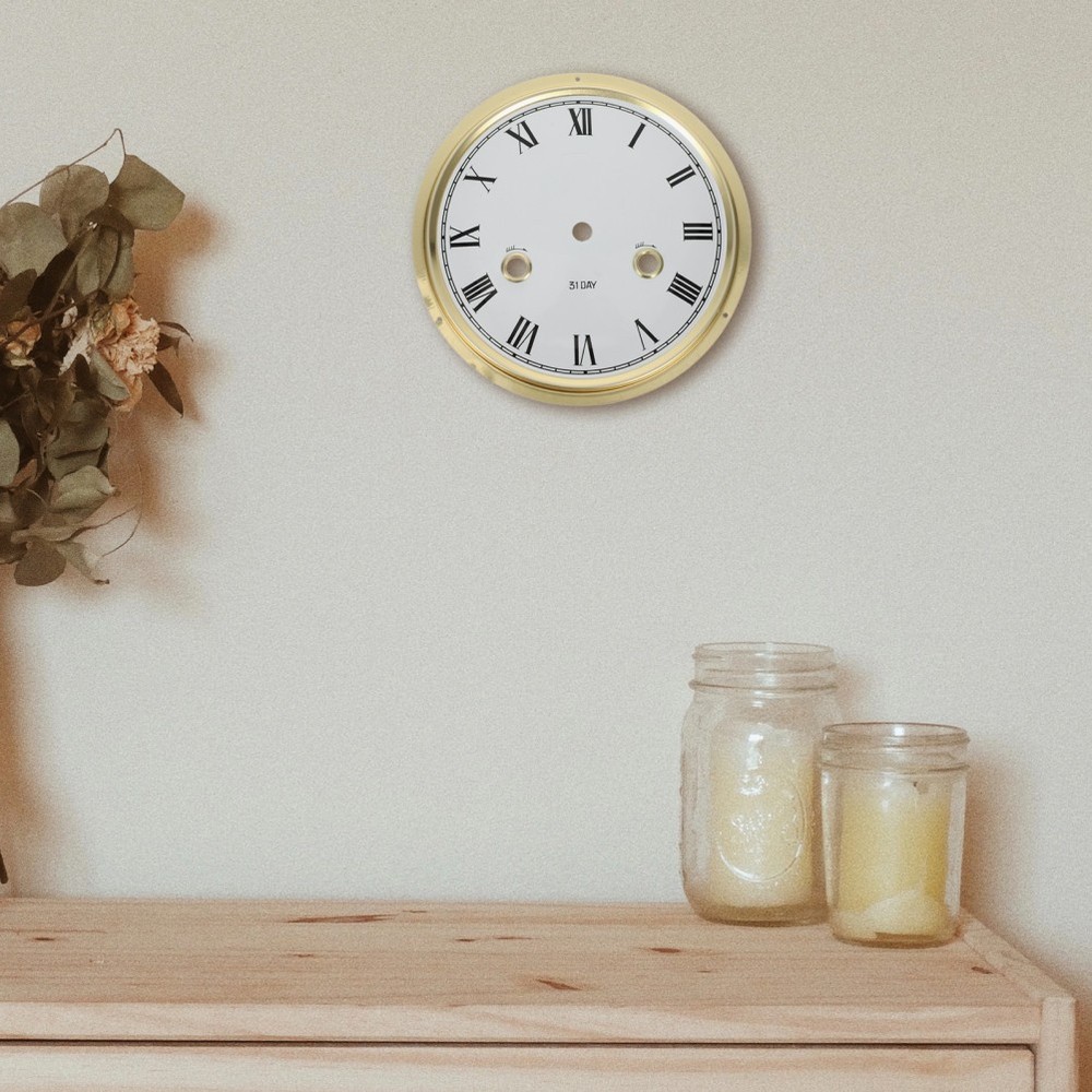 Replacement Clock Insert Vintage Wall Dial Face Faces for Making