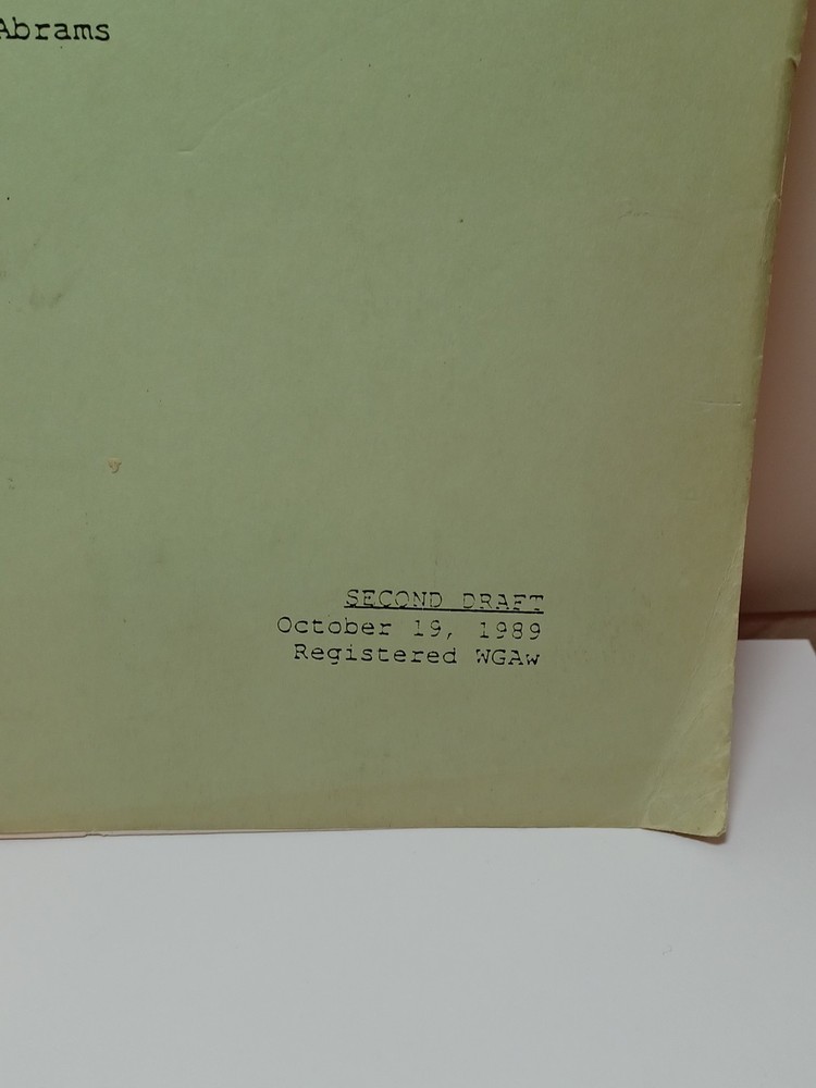 Original Regarding Henry 2nd Draft Movie script dated Oct. 19, 1989 JRR30