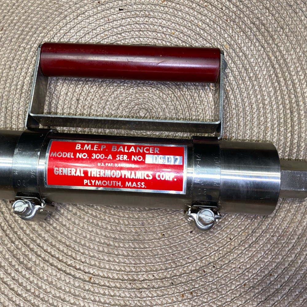General Thermodynamics Corp. BMEP BALANCER #300-A
