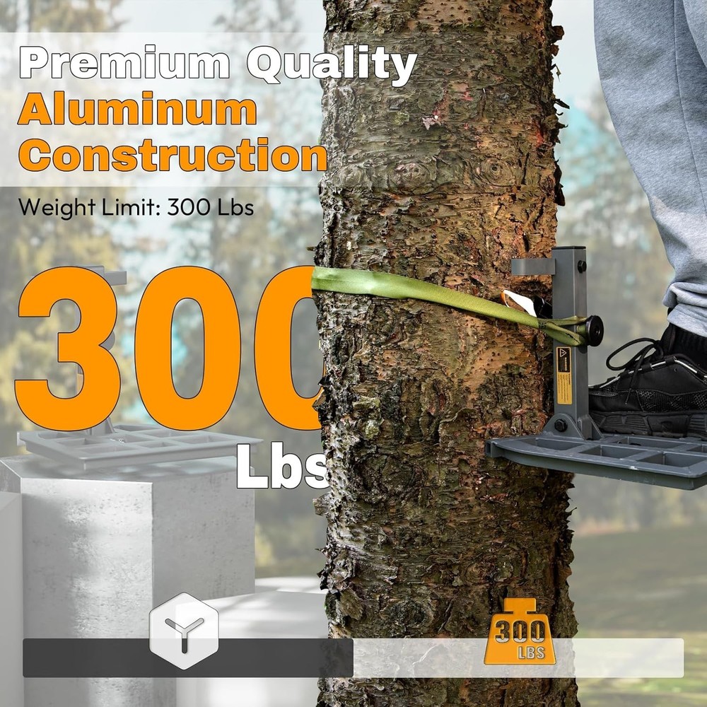 Saddle Hunting Platform, Aluminum Adjustable Tree Saddle Platform, Saddle Hun...