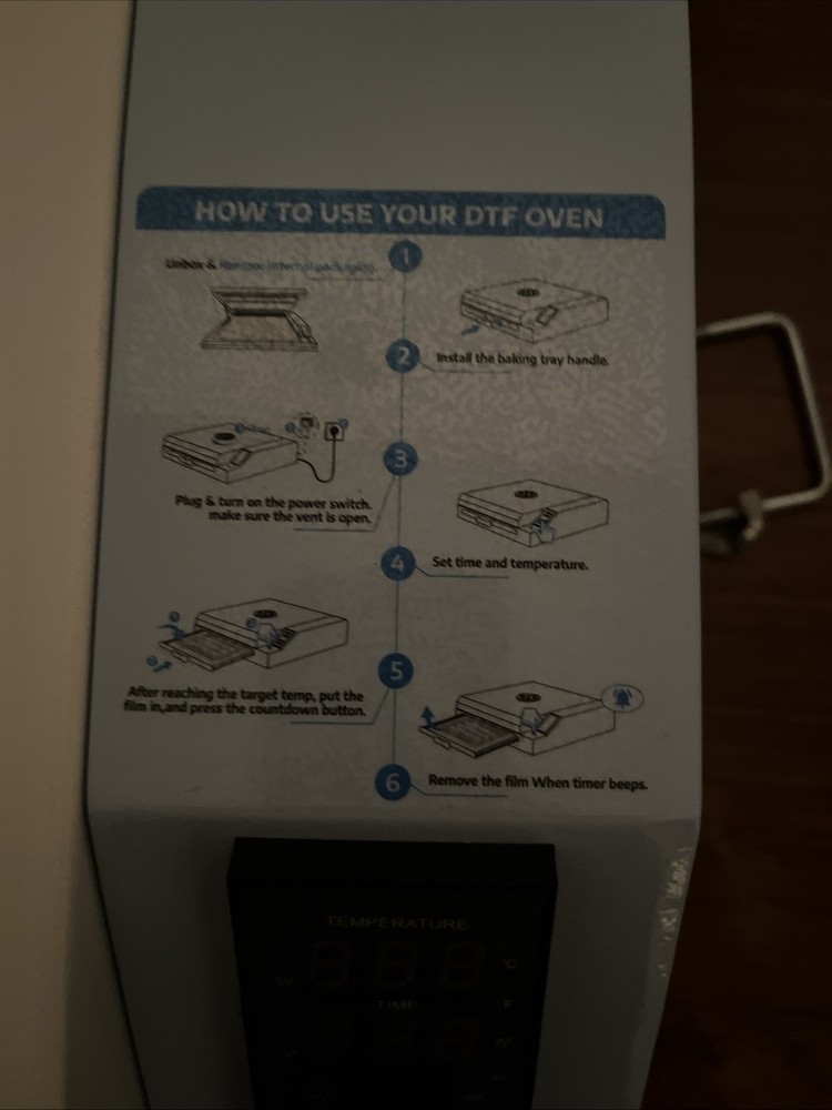 Off Nova DTF Oven