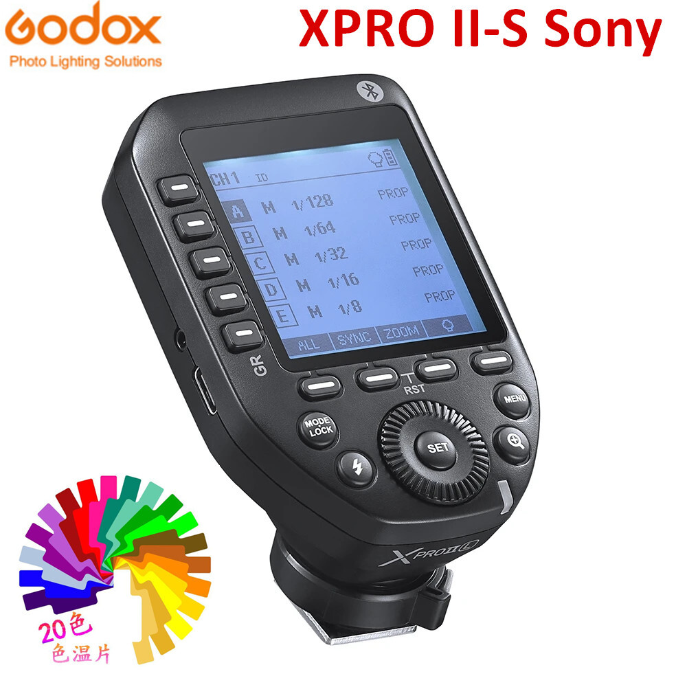 Godox XProII-S XPRO II TTL Wireless Flash Trigger Transmitter for Sony Camera