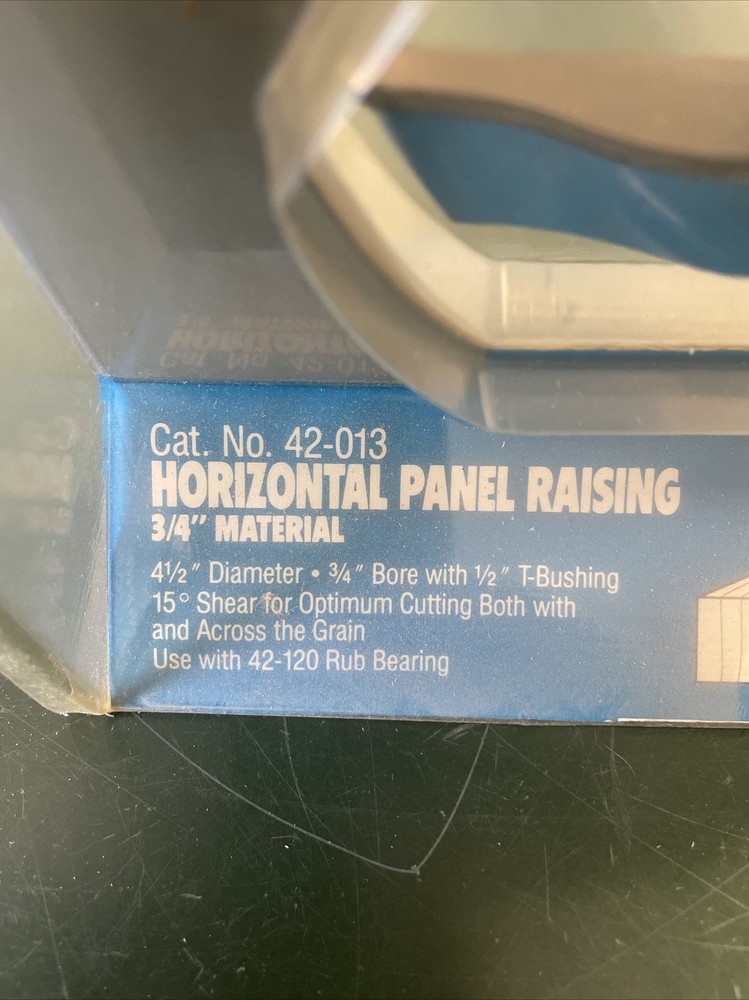 DELTA 42-011 42-013 3/4" Material Horizontal Panel Raising Shaper Cutter
