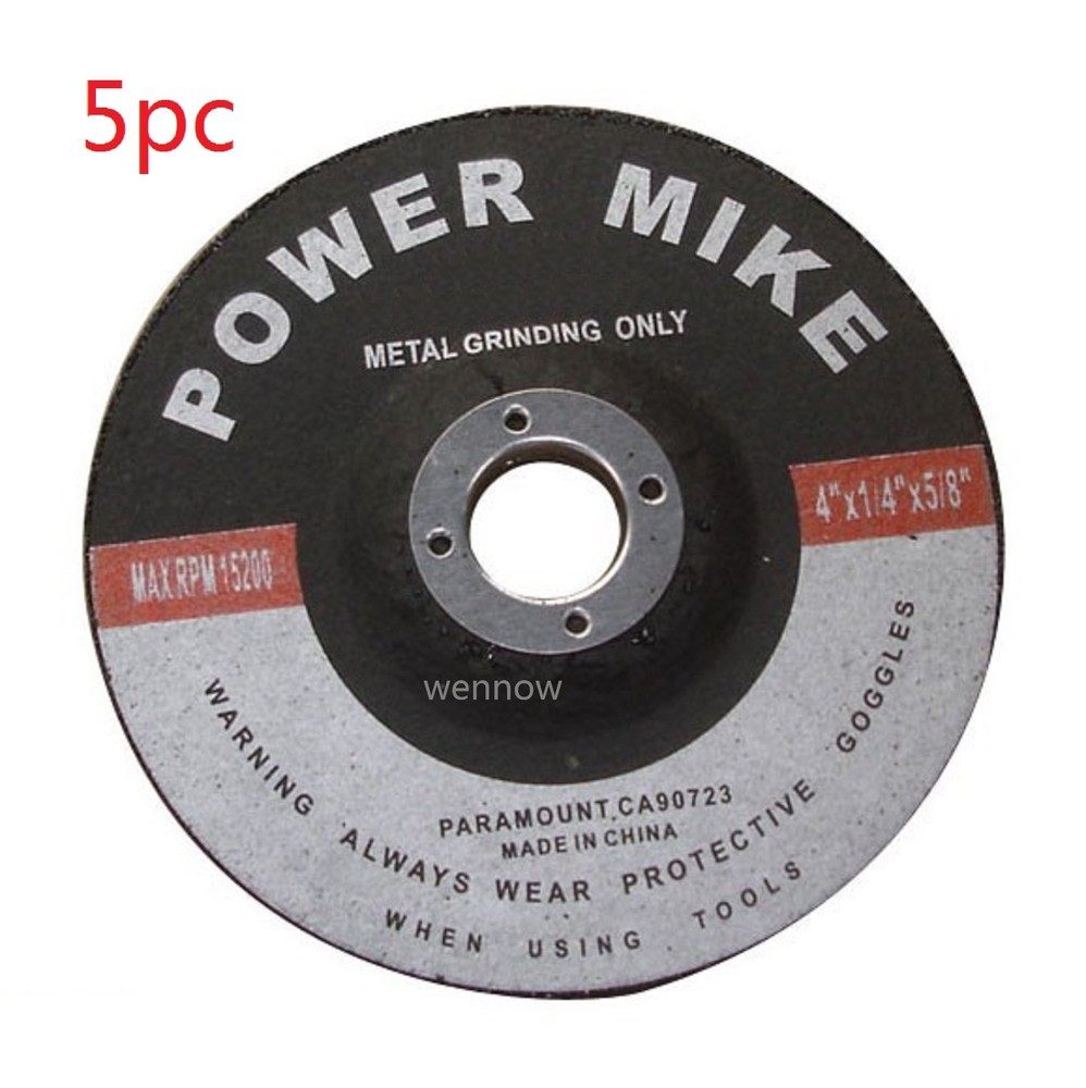 4" GRINDING WHEEL / DISC - 5pc