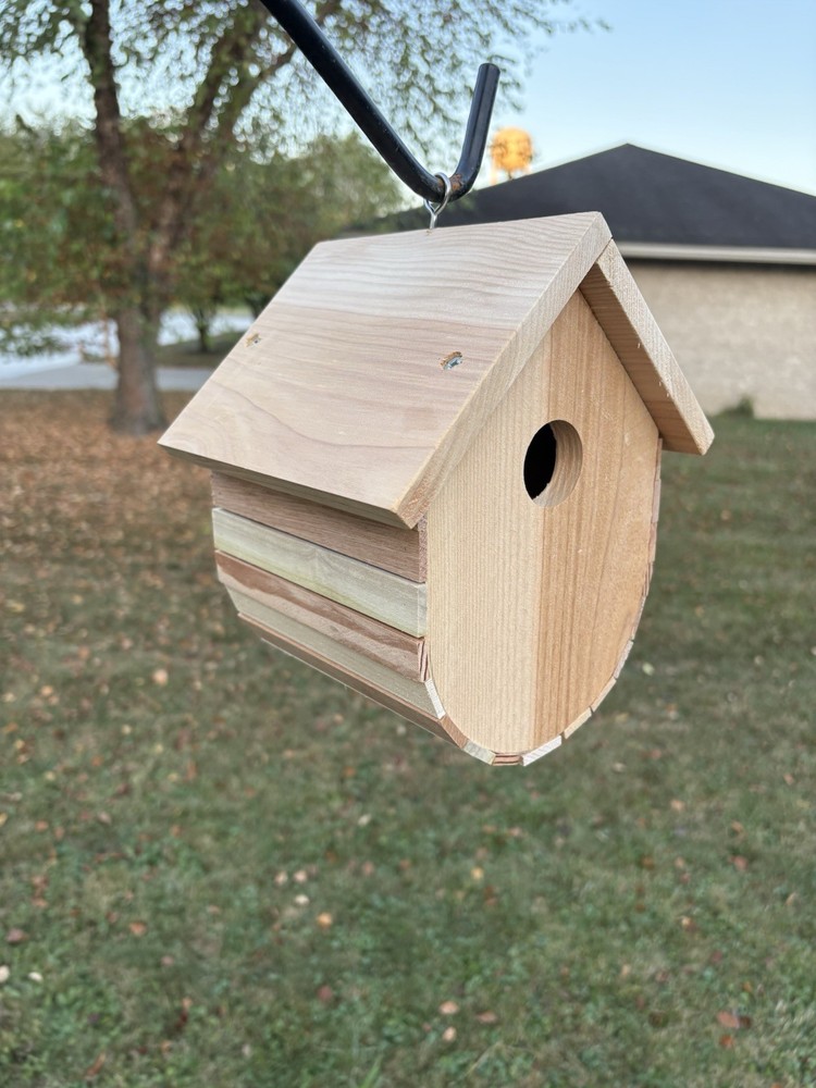 Small Cedar / Reclaimed Wood Birdhouse