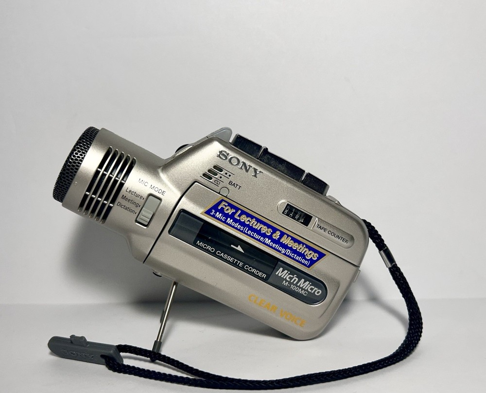Sony Mic'n Micro Micro Cassette Corder M-100MC
