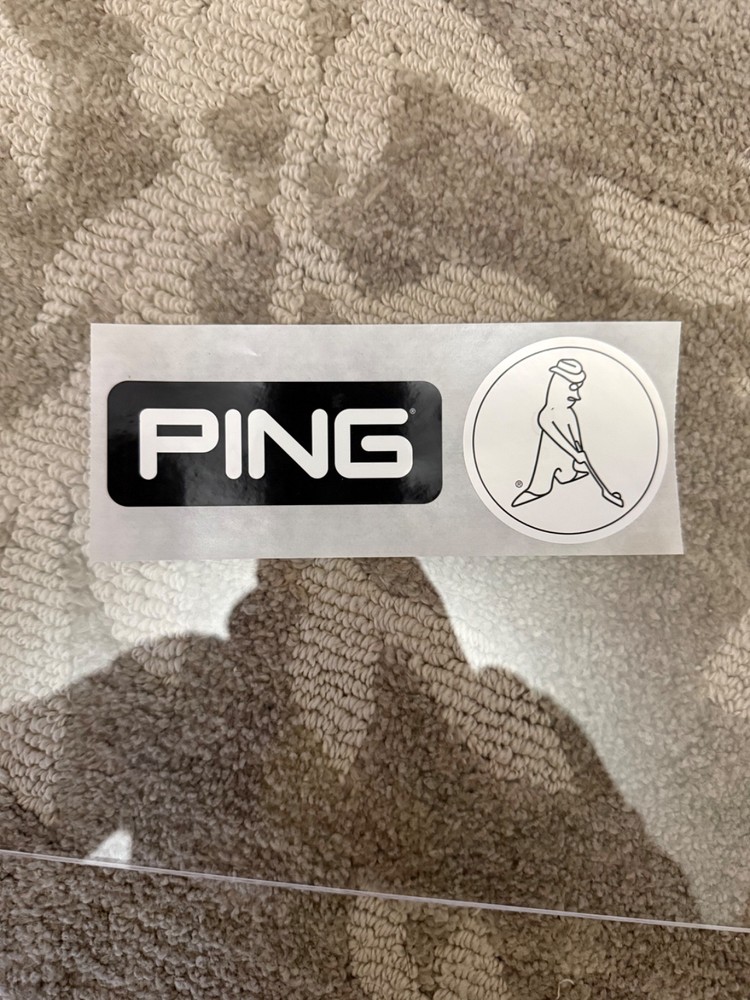 PING Stickers/Decals Authentic