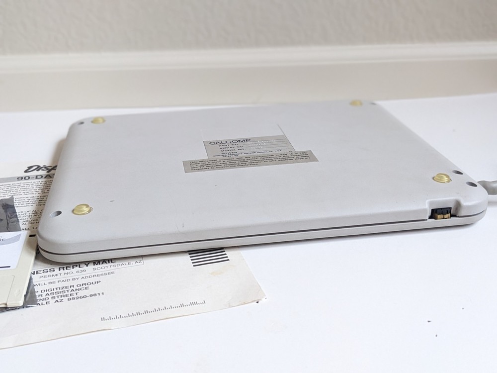 Vintage 1992 CalComp DisplayPad Desktop Pen-Based System Complete in Box Unteste