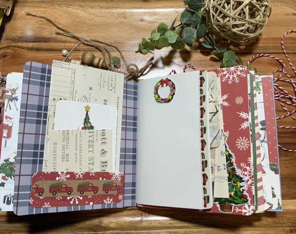 Christmas Handmade Junk Journal