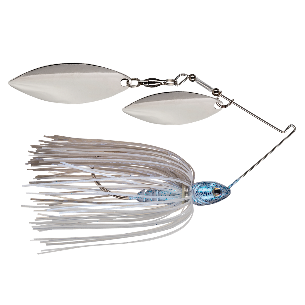 Strike King Tour Grade Compact Spinnerbait 1/2 oz (Willow/Willow)