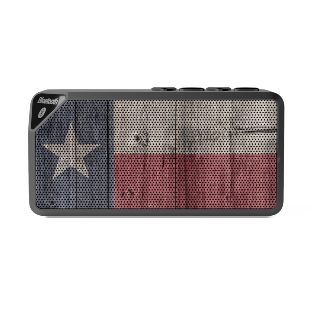 Rustic Texas Flag Bluetooth Speaker