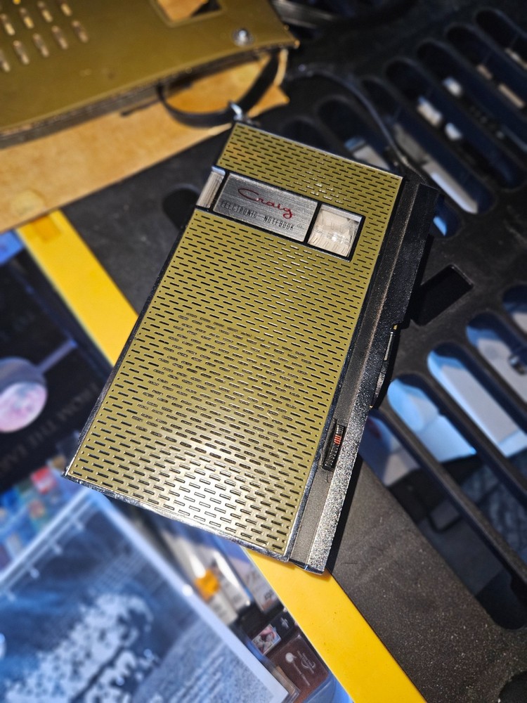 VINTAGE CRAIG TAPE RECORDER "ELECTRONIC NOTEBOOK"