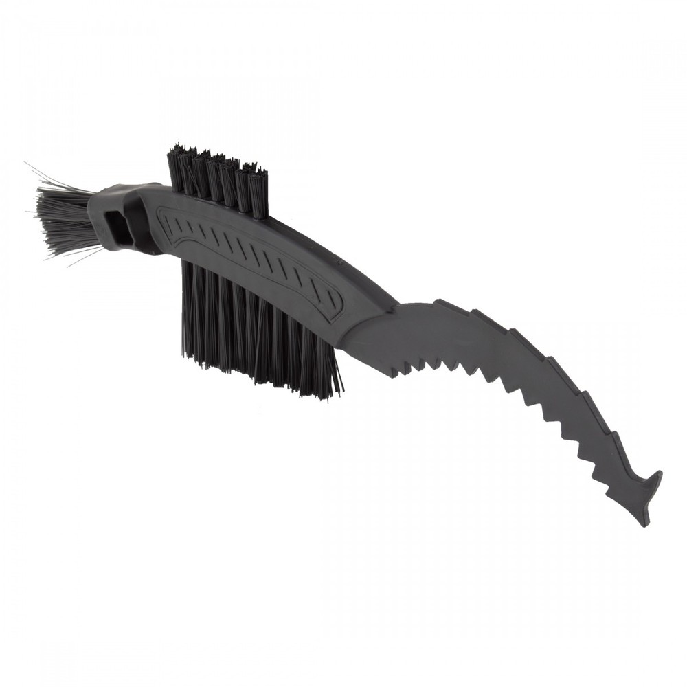 Sunlite Dual-Sided Nylon Drivetrain Cleaning Brush with Scraper for Cogs &