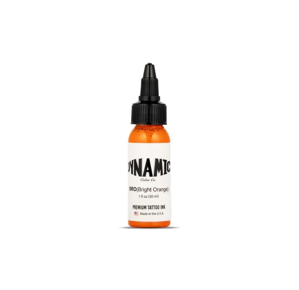 Dynamic Tattoo Ink Bright Orange
