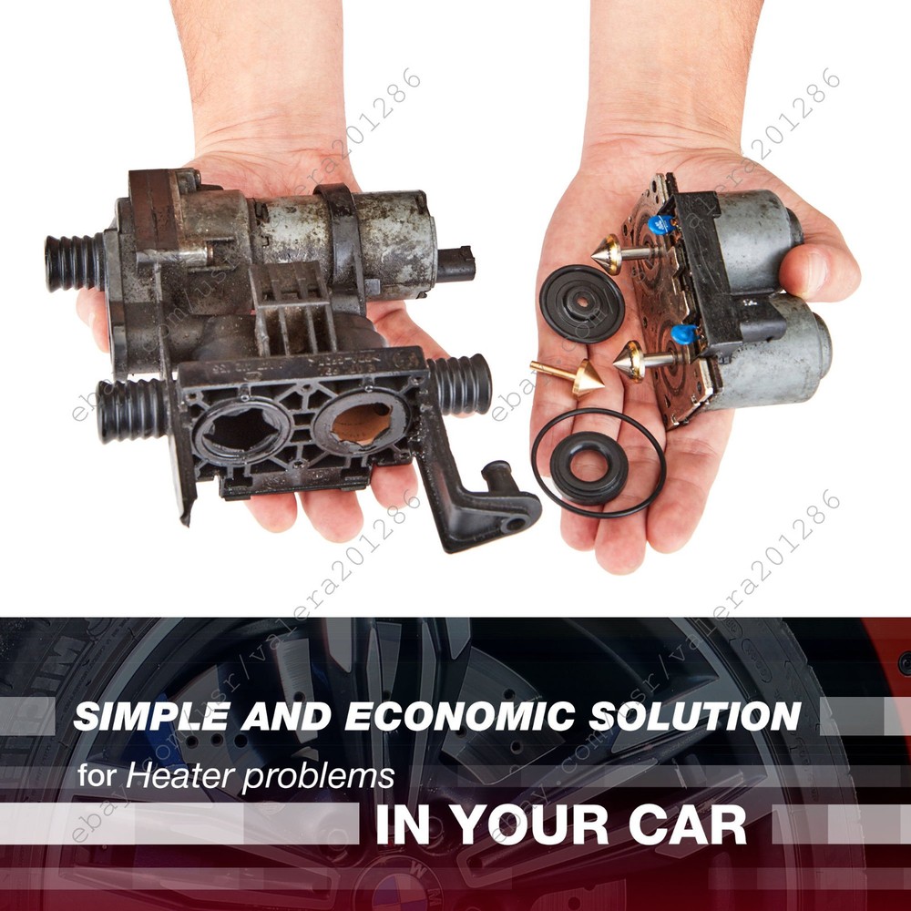 BMW Heater Valve Repair Kit E39, E38, E53, E34, E32, E31, E65, E66, E60, E61