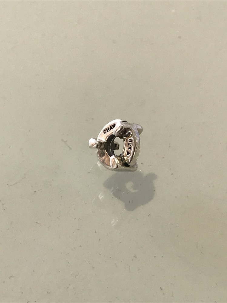 Chamilia Sterling Silver Charm Bead Initial T