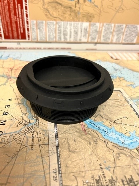 Webasto #1320355A (old 9012291A) High temperature 90mm threaded Black Grille.