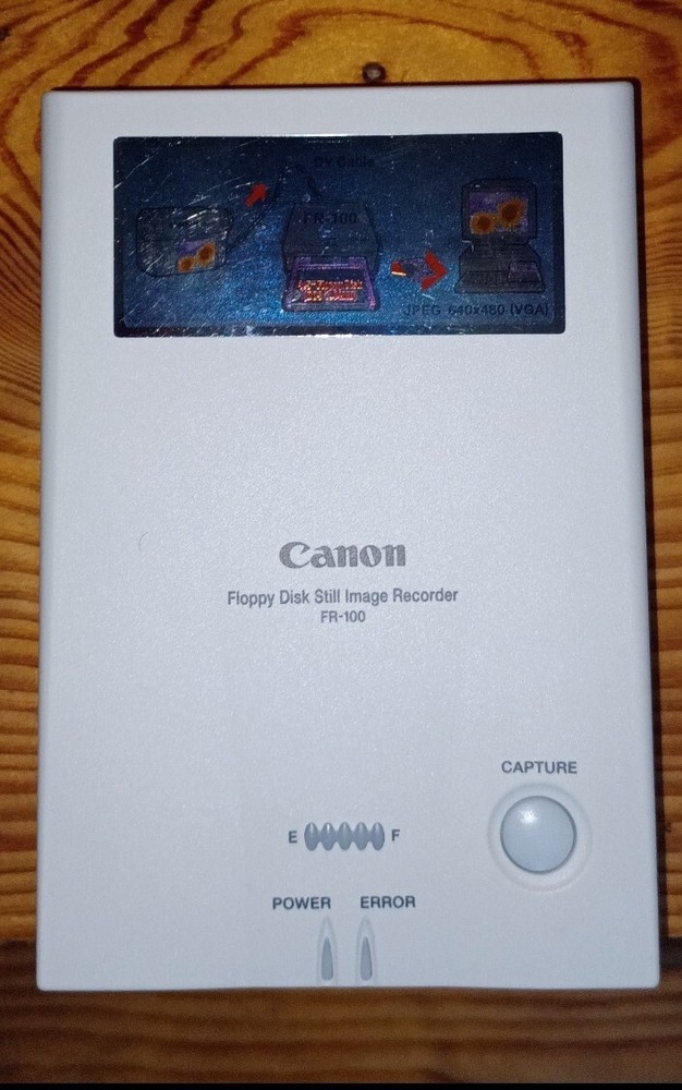 Canon FR-100 Floppy Disk Still Image Recorder