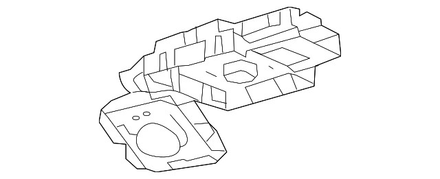 Genuine GM Shale Courtesy Lamp 23396155