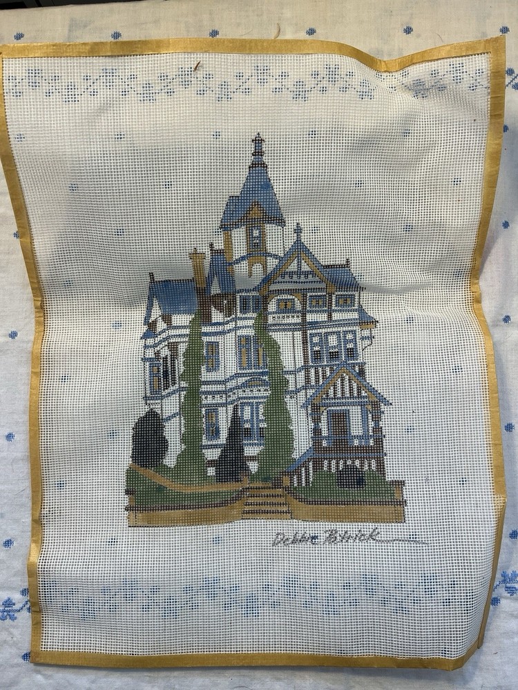 Needlepoint Victorians By Debbie Patrick Canvas