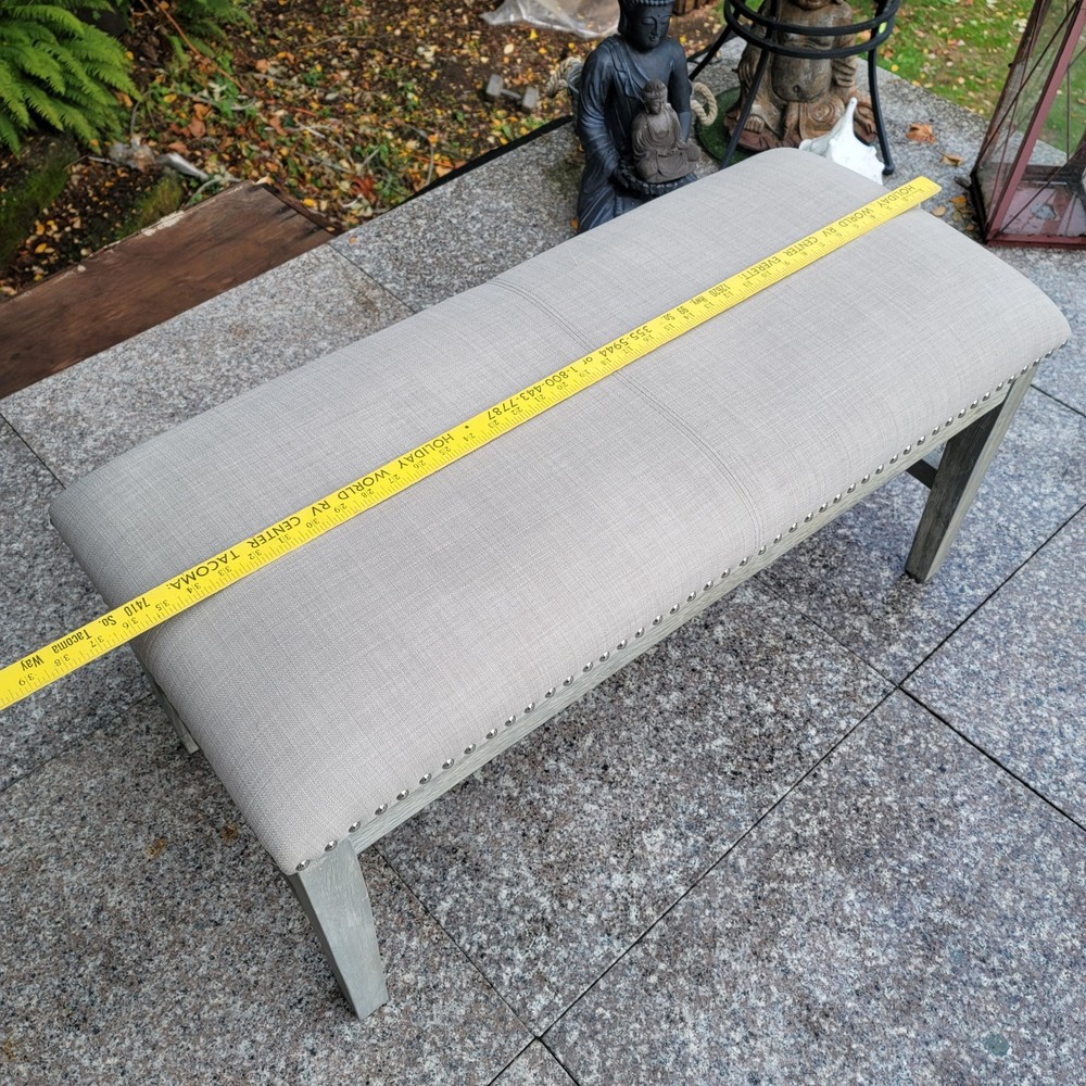 Modern upholstered bench
