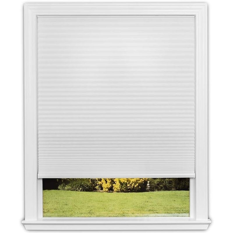 Cordless Light Filtering Honeycomb Shade Easy Install No Tools Energy Efficient