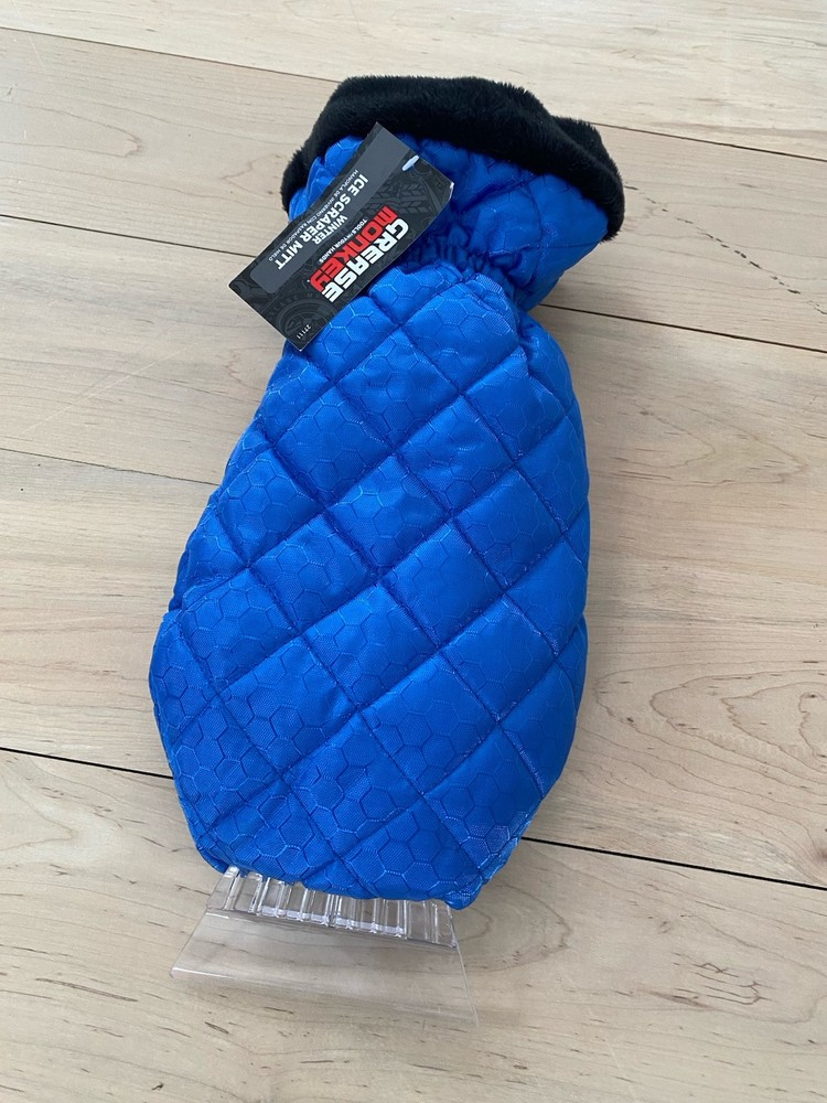 Winter Ice Scaper Mitt By Greese Monkey
