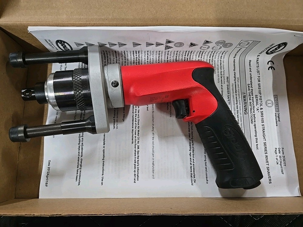 Sioux SRS10P21-5 RIVET SHAVE